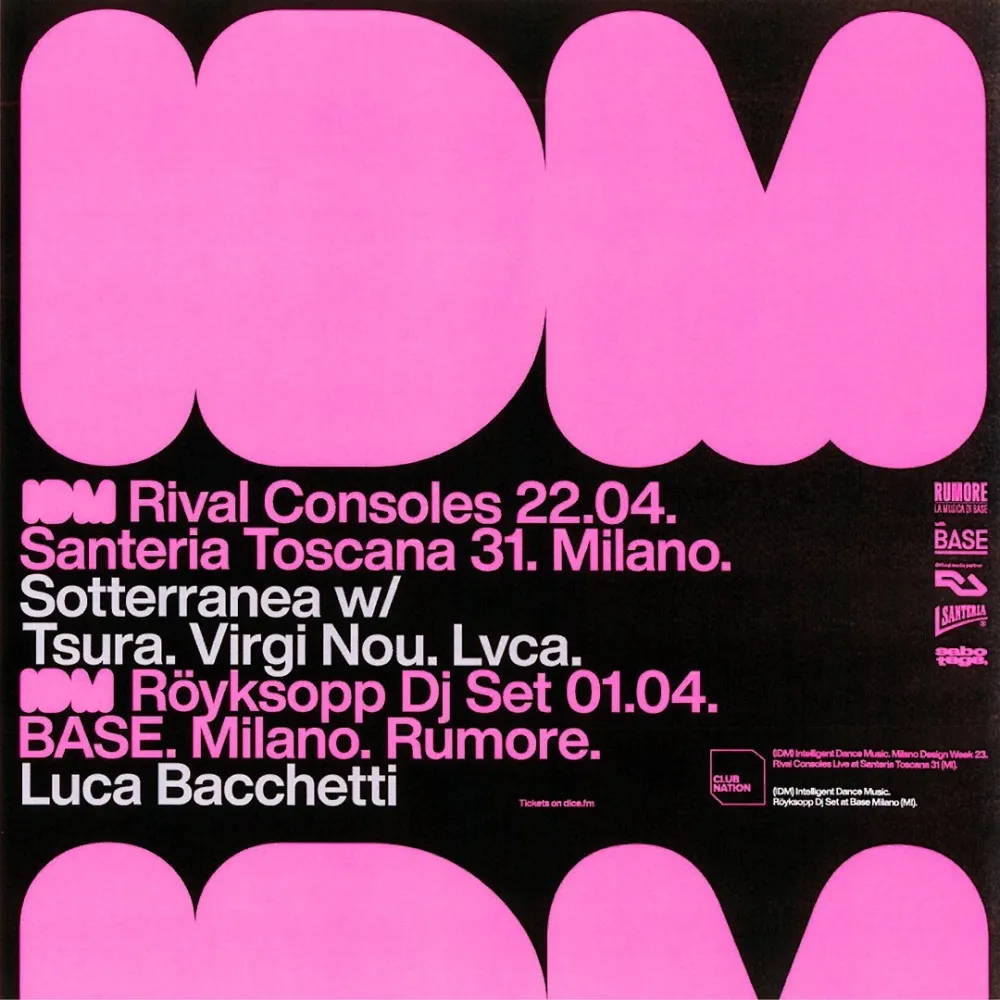 No. 042, poster: bold, playful, editorial